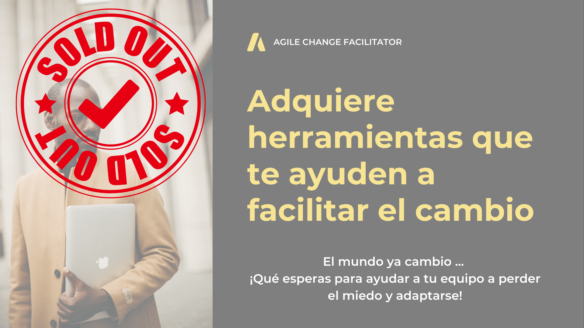 Agile change Facilitator SoldOut