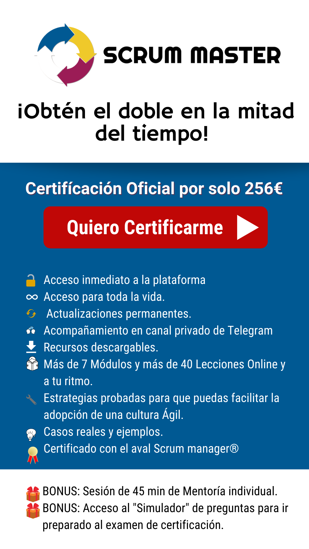 Scrum Master vertical