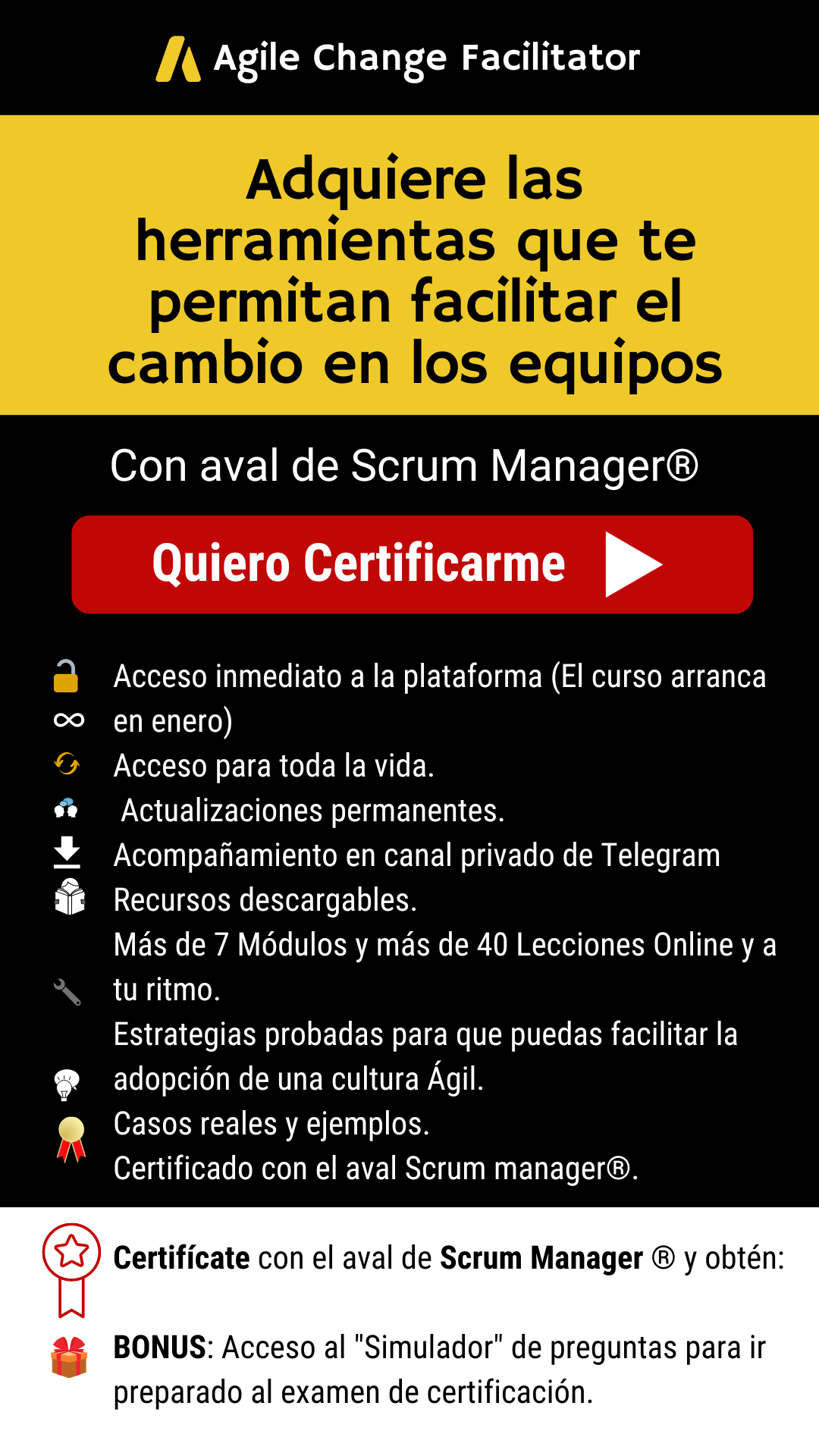 Change Facilitator black friday Change Facilitator black friday